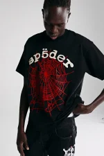 SP5DER LEGACY LOGO HW TEE BLACK STYLE IN