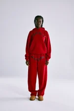 SP5DER VVS TRACKSUIT RED Style