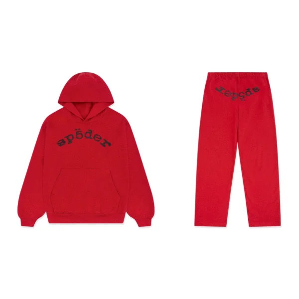 SP5DER VVS TRACKSUIT RED SP5DER VVS TRACKSUIT RED