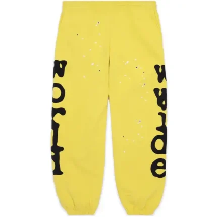 Sp5der Beluga Gold Tracksuit Sweatpants