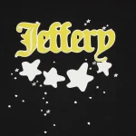 Sp5der Jeffery Heavyweight Tee Black Zoom in