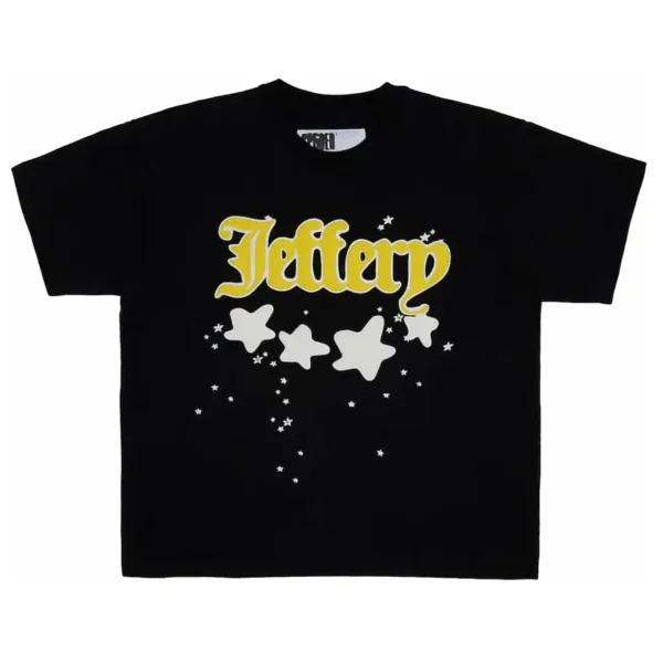 Sp5der Jeffery Heavyweight Tee Black Sp5der Jeffery Heavyweight Tee Black