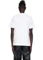 Sp5der Juan V2 Tee White Back Pose
