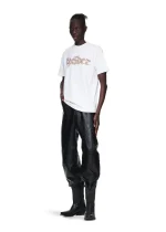 Sp5der Juan V2 Tee White Left Pose