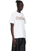 Sp5der Juan V2 Tee White Rigt Pose