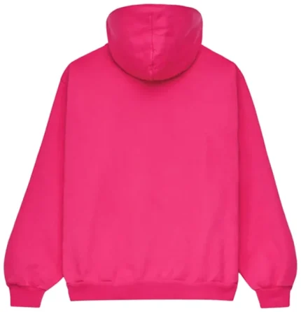 Sp5der Legacy Hoodie Pink White Back in