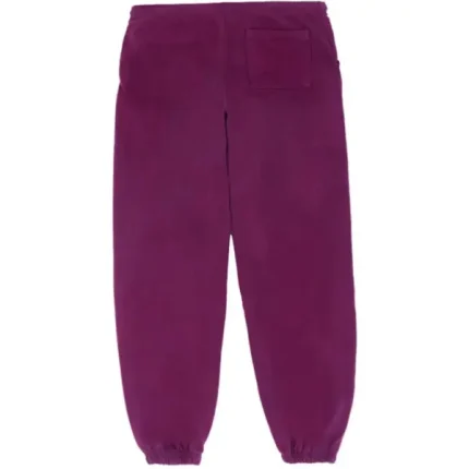 Sp5der Nocturnal Highway Sweatpant Dark Purple Back in