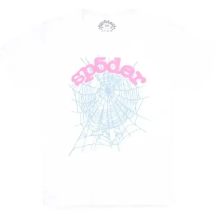 Sp5der OG Web Baby White Tee