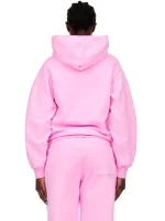 Sp5der OG Web Pink Hoodie Style Back