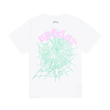 Sp5der OG Web Tee White