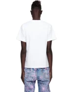 Sp5der OG Web Tee White Back in Pose