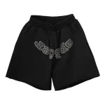 Sp5der OG Web V2 Rhinestone Sweatshorts