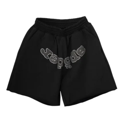 Sp5der OG Web V2 Rhinestone Sweatshorts