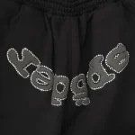 Sp5der OG Web V2 Rhinestone Sweatshorts Zoom in
