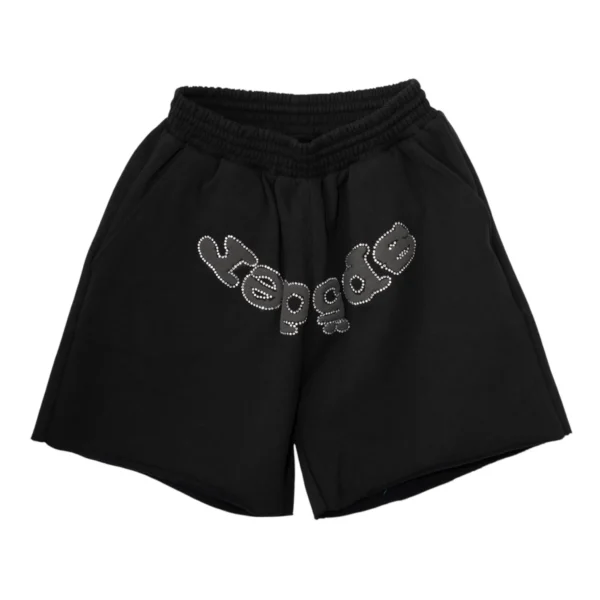 Sp5der OG Web V2 Rhinestone Sweatshorts Sp5der OG Web V2 Rhinestone Sweatshorts
