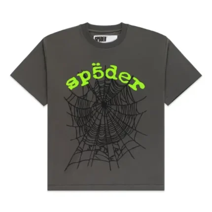 Sp5der OG Web V2 Slate Grey Tee