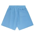 Sp5der OG Web V2 Sweat short Dusty Blue Back in
