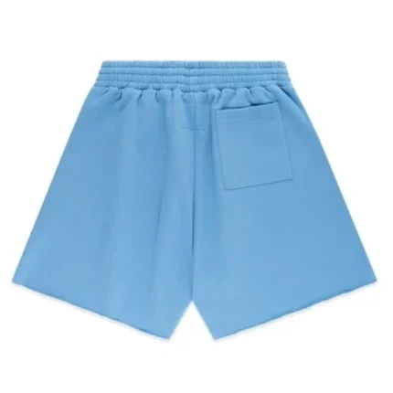 Sp5der OG Web V2 Sweat short Dusty Blue Back in