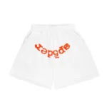 Sp5der OG Web V2 Sweatshort White