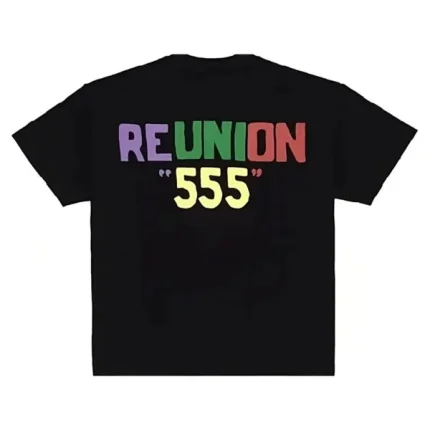 Sp5der Oversized Reunion Tee Black Back in