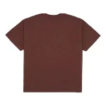 Sp5der Oversized Worldwide Sp5 Tee Chocolate Back in