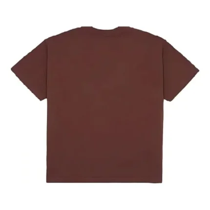 Sp5der Oversized Worldwide Sp5 Tee Chocolate Back in