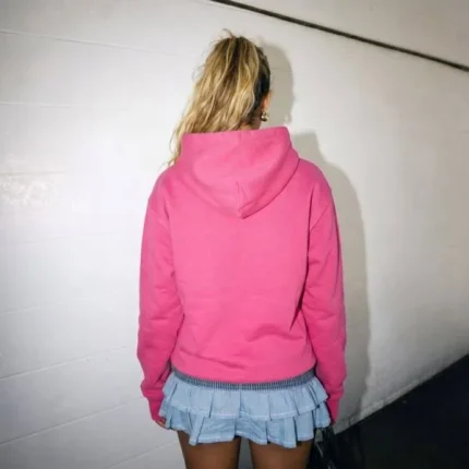 Sp5der PNK Hoodie Pink Back in