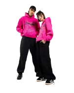 Sp5der PNK Hoodie Pink Style