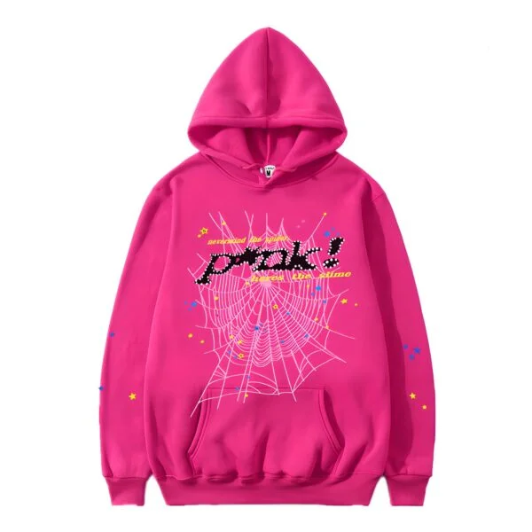 Sp5der PNK Hoodie Pink Sp5der PNK Hoodie Pink