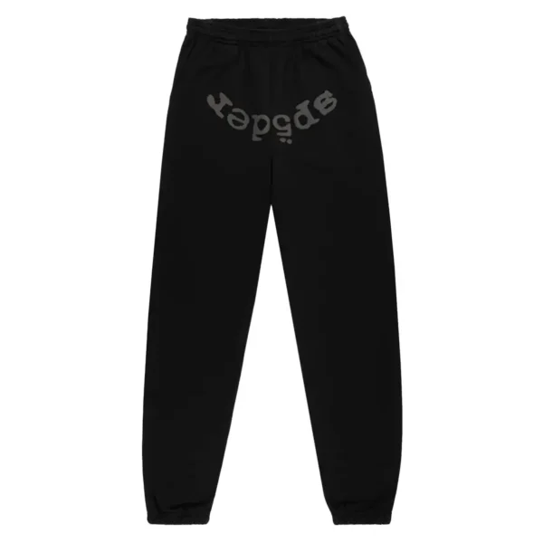 Sp5der Phantom Web Sweatpant Black Sp5der Phantom Web Sweatpant Black