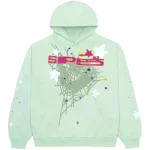 Sp5der SP5 Tracksuit Mint Hoodie