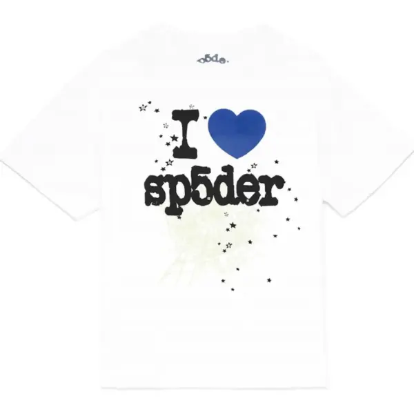 Sp5der Souvenir Tee Blue Sp5der Souvenir Tee Blue