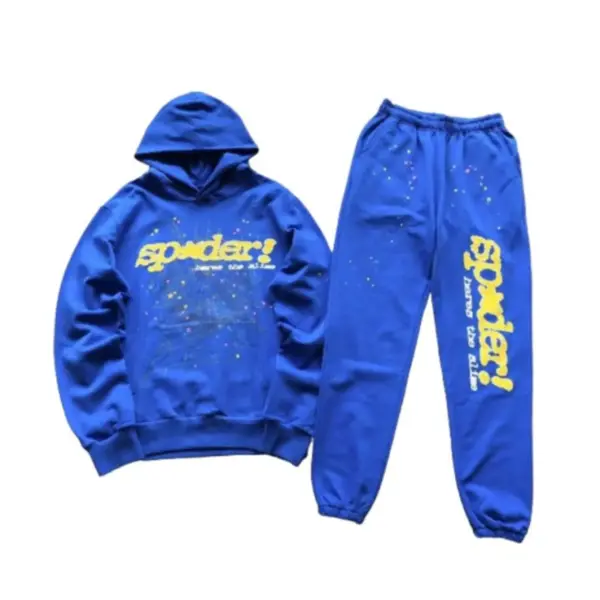 Sp5der TC Blue Tracksuit Sp5der TC Blue Tracksuit