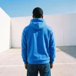 Sp5der TC Hoodie Blue Style back