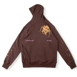 Sp5der Thug Hoodie Angel Brown Back in
