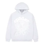Sp5der Tracksuit Heather Grey OG Web Hoodie