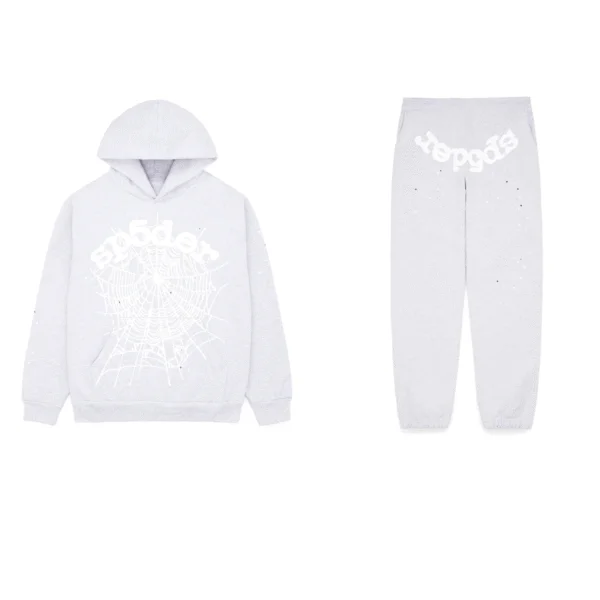 Sp5der Tracksuit Heather Grey OG Web Sp5der Tracksuit Heather Grey OG Web