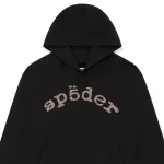 Sp5der VVS Black Tracksuit Hoodie