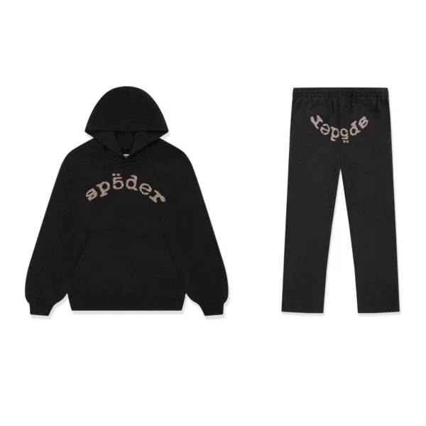 Sp5der VVS Black Tracksuit Sp5der VVS Black Tracksuit