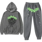 Sp5der Wait Web Slate Grey Tracksuit
