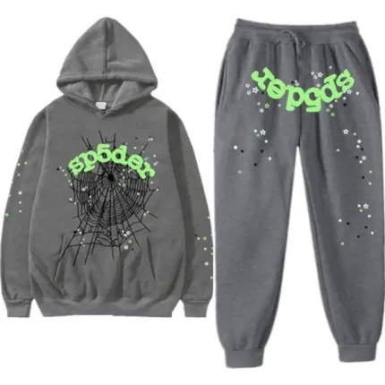 Sp5der Wait Web Slate Grey Tracksuit