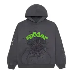 Sp5der Wait Web Slate Grey Tracksuit Hoodie