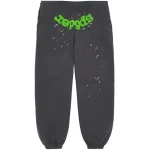 Sp5der Wait Web Slate Grey Tracksuit Sweatpants