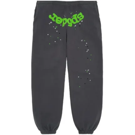 Sp5der Wait Web Sweatpants Slate Grey