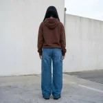 Sp5der Web Hoodie Brown Style Back