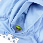 Sp5der Web Hoodie Sky Blue Hood