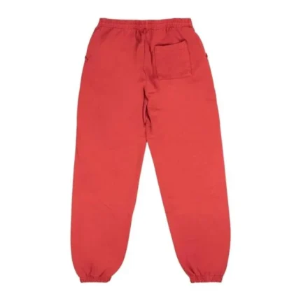 Sp5der Worldwide Angel 555 Sweatpants Red Back in