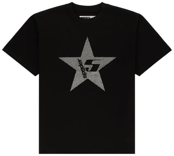 Sp5der Worldwide Five Day Tee Black Sp5der Worldwide Five Day Tee Black