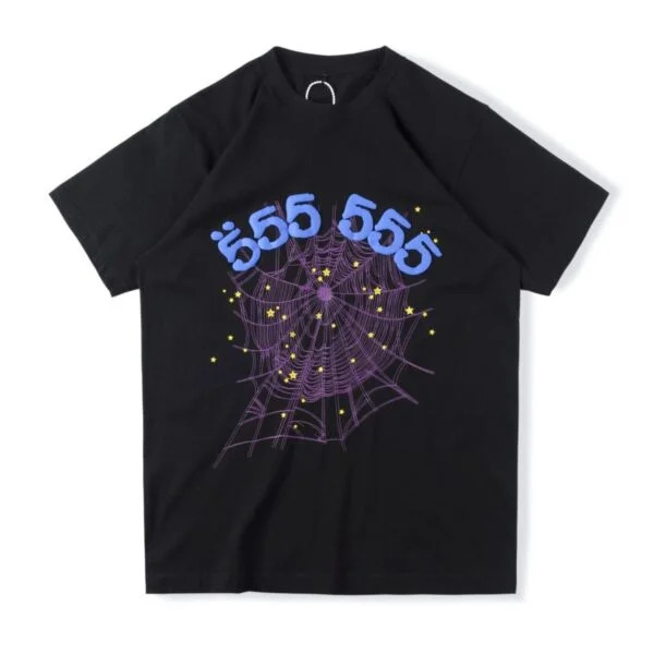 Sp5der Worldwide T-Shirt Black Sp5der Worldwide T-Shirt Black