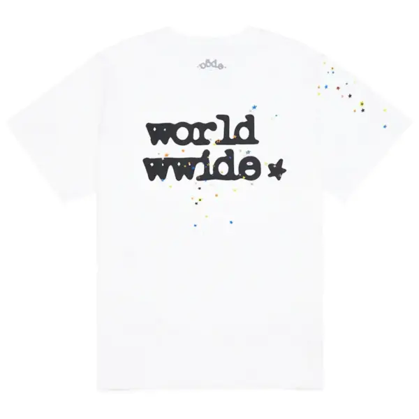 Sp5der Worldwide Tee White Sp5der Worldwide Tee White